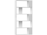 Syfax™ Libreria/Divisorio Bianco 80X24X159 Cm In Legno Ingegnerizzato