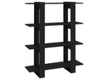 Syfax™ Libreria/Divisorio Nero 100X30X123,5 Cm