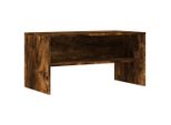 Syfax™ Mobile Porta Tv Rovere Fumo 80X40X40 Cm In Legno Multistrato