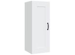 Syfax™ Armadietto A Muro Bianco 35X34X90 Cm In Legno Multistrato