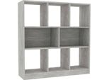 Syfax™ Libreria Grigio Cemento 97,5X29,5X100 Cm In Legno Multistrato