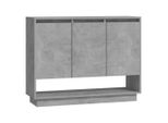 Syfax™ Credenza Grigio Cemento 97X31X75 Cm In Truciolato
