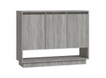 Syfax™ Credenza Grigio Sonoma 97X31X75 Cm In Truciolato