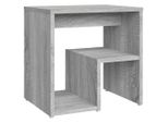 Syfax™ Comodino Grigio Sonoma 40X30X40 Cm In Legno Multistrato