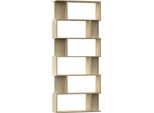 Syfax™ Libreria/Divisorio Rovere Sonoma 80X24X192 Cm Legno Ingegnerizzato