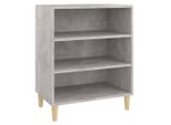 Syfax™ Credenza Grigio Cemento 57X35X70 Cm In Legno Multistrato