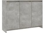 Syfax™ Credenza Grigio Cemento 102X33X75 Cm In Truciolato