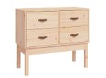 Syfax™ Mobile Consolle 90X40X78 Cm In Legno Massello Di Pino