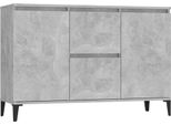 Syfax™ Credenza Grigio Cemento 102X35X70 Cm In Legno Multistrato