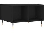 Syfax™ Tavolino Da Salotto Nero 60X50X36,5 Cm In Legno Multistrato