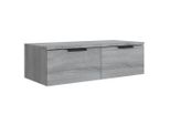 Syfax™ Armadietto A Muro Grigio Sonoma 68X30X20Cm In Legno Multistrato