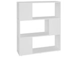 Syfax™ Libreria/Divisorio Bianco 80X24X94 Cm In Legno Multistrato