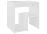 Syfax™ Comodino Bianco 40X30X40 Cm Legno Ingegnerizzato