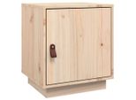 Syfax™ Comodino 40X34X45 Cm In Legno Massello Di Pino