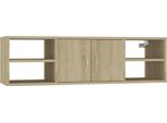 Syfax™ Scaffale A Parete Rovere Sonoma 102X30X29 Cm Legno Multistrato