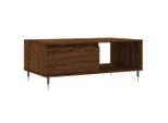 Syfax™ Tavolino Da Salotto Rovere Marrone 90X50X36,5 Cm In Multistrato