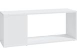Syfax™ Mobile Porta Tv Bianco 80X24X32 Cm In Legno Multistrato