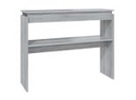 Syfax™ Tavolino Consolle Grigio Sonoma 102X30X80 Cm Legno Multistrato