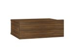 Syfax™ Comodino Pensile Rovere Marrone 40X30X15Cm In Legno Multistrato