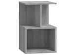 Syfax™ Comodino Grigio Sonoma 35X35X55 Cm In Legno Multistrato