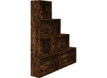 Syfax™ Libreria Rovere Fumo 155X24X160 Cm