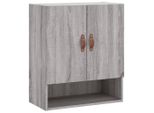 Syfax™ Armadietto A Muro Grigio Sonoma 60X31X70Cm In Legno Multistrato