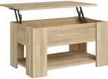 Syfax™ Tavolino Da Salotto Rovere Sonoma 79X49X41 Cm Legno Multistrato