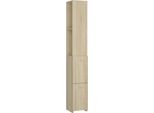 Syfax™ Armadietto Bagno Rovere Sonoma 25X26,5X170 Cm Legno Multistrato