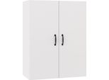 Syfax™ Mobile Pensile Bianco 69,5X34X90 Cm In Legno Multistrato