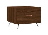 Syfax™ Tavolino Da Salotto Rovere Marrone 50X50X40Cm Legno Multistrato