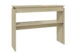 Syfax™ Tavolino Consolle Rovere Sonoma 102X30X80 Cm Legno Multistrato