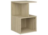 Syfax™ Comodino Rovere Sonoma 35X35X55 Cm In Legno Multistrato