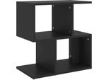 Syfax™ Comodino Nero 50X30X51,5 Cm In Legno Multistrato