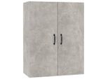 Syfax™ Mobile Pensile Grigio Cemento 69,5X34X90Cm In Legno Multistrato