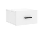 Syfax™ Comodino A Muro Bianco 35X35X20 Cm