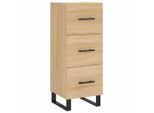 Syfax™ Credenza Rovere Sonoma 34,5X34X90 Cm In Legno Multistrato