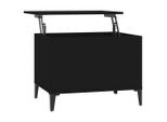 Syfax™ Tavolino Da Salotto Nero 60X44,5X45 Cm In Legno Multistrato