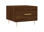 Syfax™ Tavolino Da Salotto Rovere Marrone 50X50X40Cm Legno Multistrato