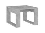 Syfax™ Tavolino Servizio Grigio Cemento 50X50X35 Cm In Truciolato