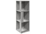 Syfax™ Scaffale Angolare Grigio Sonoma 33X33X100 Cm Legno Multistrato