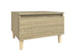 Syfax™ Tavolino Rovere Sonoma 50X46X35 Cm In Legno Multistrato
