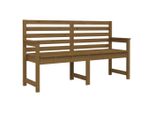 Syfax™ Panca Da Giardino Ambra 159,5X48X91,5 Cm Legno Massello Di Pino