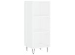 Syfax™ Credenza Bianca 34,5X32,5X90 Cm In Legno Multistrato