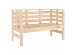 Syfax™ Panca Da Giardino 111,5X53X71 Cm In Legno Massello Di Pino