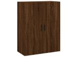 Syfax™ Mobile A Parete Rovere Marrone 69,5X34X90 Cm