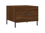 Syfax™ Tavolino Da Salotto Rovere Marrone 50X50X40Cm Legno Multistrato