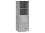 Syfax™ Credenza Grigio Cemento 36X35,5X103,5 Cm In Legno Multistrato