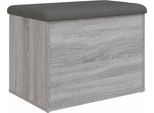 Syfax™ Panca Portaoggetti Grigio Sonoma 62X42X45 Cm Legno Multistrato