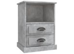 Syfax™ Comodino Grigio Cemento 43X36X60 Cm