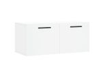 Syfax™ Mobile A Parete Bianco 80X36,5X35 Cm In Legno Multistrato